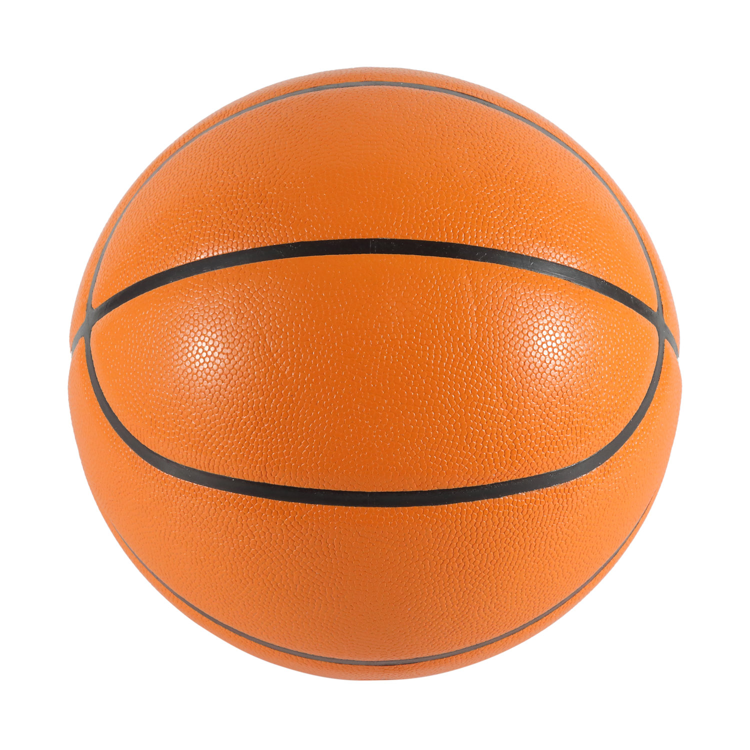 PVC-laminierter Basketball in offizieller Größe in Braun für drinnen und draußen