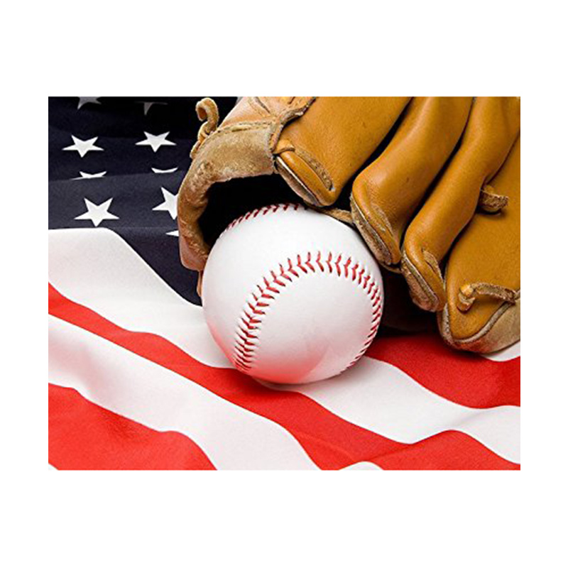 Großhandelsübungs-/Trainings-Baseball-kundenspezifischer Logo-Baseball /Softball